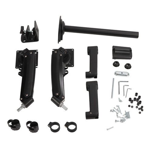 Computer Monitor Double Arm Bracket Adjustable Spring Monitor Mount Swivel V IDM - Afbeelding 12 van 12