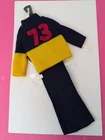 12” Vintage Mattel Barbie Ken Outfit 1960’s Best Buy Blue Sports Pants Top L177