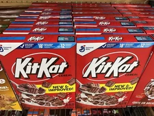 4x General Mills 11.5 oz. KIT KAT Chocolate Cereal Limited Edition BB 9/2025
