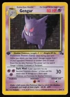 Gengar 5/62 Rare Fossil Holo 1st Edition Pokemon