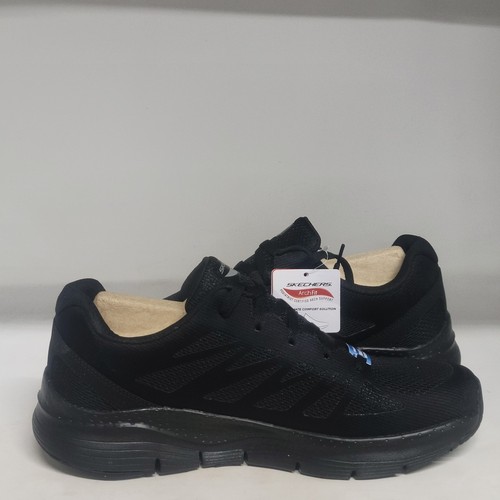 Skechers Arch Fit Charge Back Black Mens Size 11EW - Picture 6 of 8