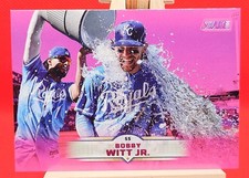 2025 Topps Stadium Club Bobby Witt Jr. Pink Foil #6 Kansas City Royals