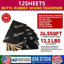 Modigt 59Mil 24 sqft Car Sound Deadening mat - Butyl Automotive Sound Deadener