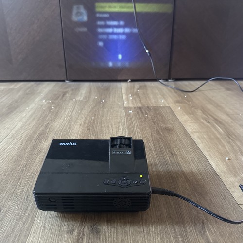 WIMIUS T3 Mini LED Portable Projector, - Picture 8 of 9