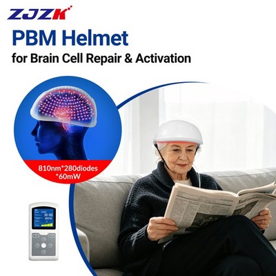 810nm NIR Light Therapy Brain PBM Helmet Home Use for Stroke Recovery Parkinson