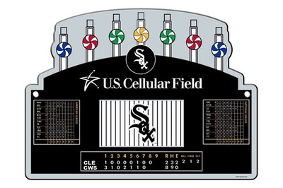 Chicago White Sox Sign 12x18 Plastic US Cellular Field CO