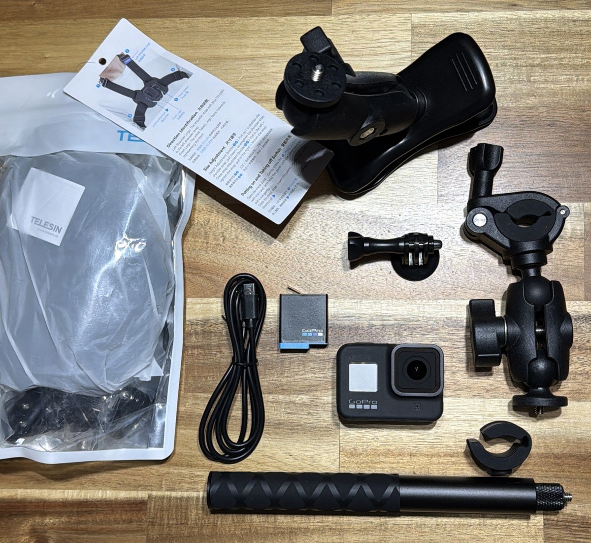 GoPro Hero8 Black CHDHX-801 Hero 8 Camera ADVENTURE Bundle | eBay