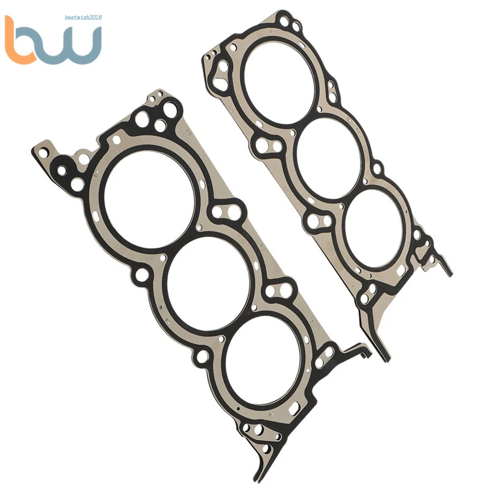 Juego de juntas de culata con pernos y válvulas de escape de admisión para Kia Santa Fe 2013-2020 3,3 L Foto 2 de 4