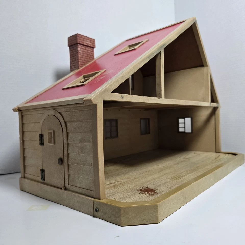 Época Sylvanian Families Vintage Deluxe Casa Familiar Juego SOLO 1985 LEER utilería Foto 2 de 4