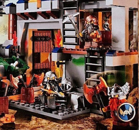 LEGO 7036 Dwarf Weapon Factory Castle Series Unopened