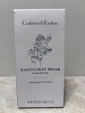 Crabtree Evelyn NANTUCKET BRIAR Hand Therapy 3.5 oz Cream NEW w/BOX Sealed