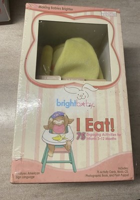 New/Sealed Baby Books Box Set BrightBaby! ''I Eat!'' For Infant 3-12 Months
