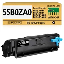 55B0ZA0 MS331 Imaging Unit with Lexmark MS331 B3340dw B3442dw M1342 MB3442adw...