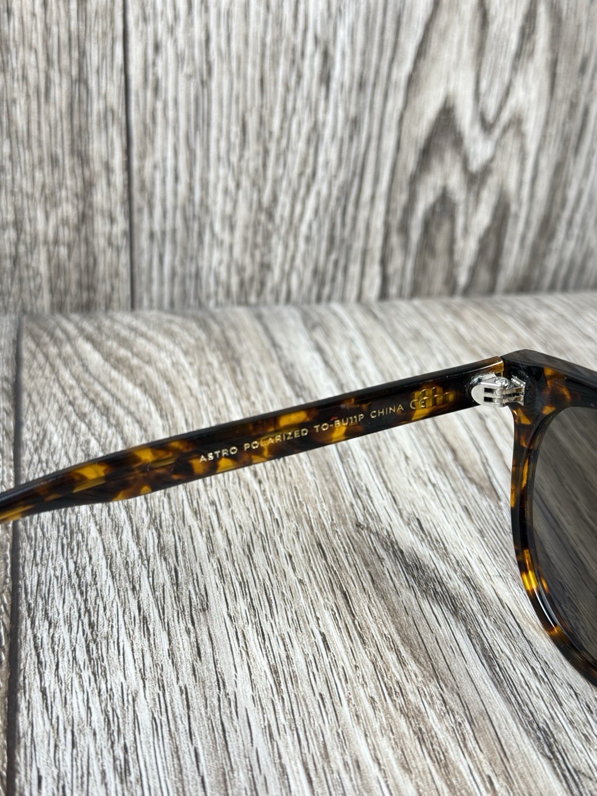 DIFF "Astro" Brown Tortoise Frames Blue Lenses Su… - image 7