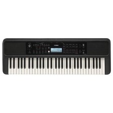 Yamaha Tastiera musicale ( 61 tasti ) Polifonia 48 PORTABLE PSR E383 Black