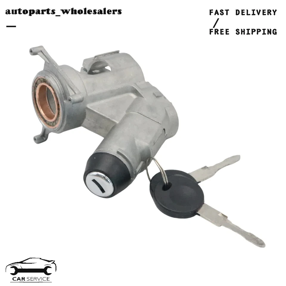 Interruptor de encendido cerradura de dirección carcasa + 2 llaves para Volkswagen 1980-1991 Vanagon Foto 2 de 4