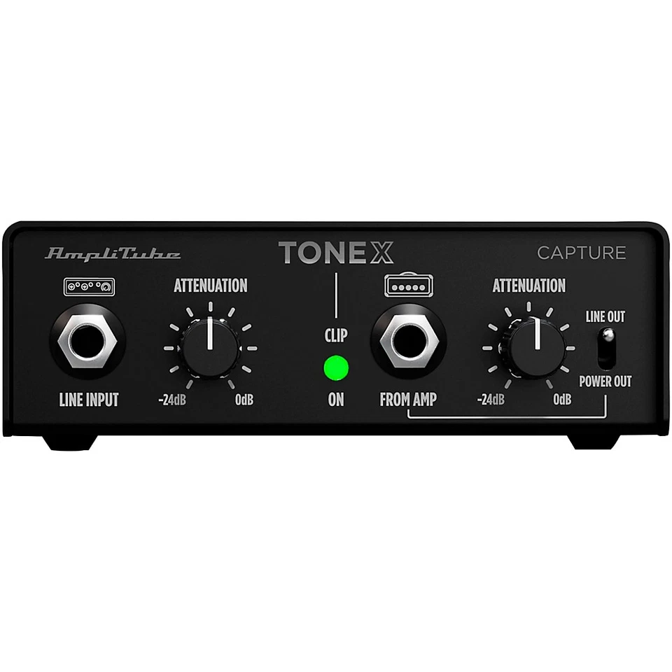 Caja de reamplificación y muestreo de tonos IK Multimedia ToneX CAPTURE negra restaurada Foto 4 de 4