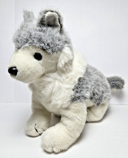 TY Classic Siberian Husky TIMBER the Dog Plush 1993 Stuffed Animal Toy Wolf 15"
