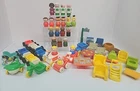 Vintage Little People Fisher Price Lot 1970s 80s Vehicles Figures Sesame Street