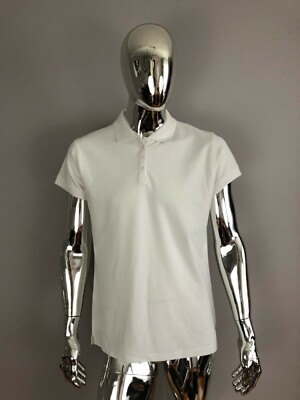 Men's Solid Color T-Shirt Cotton Breathable Sports Outdoor White Size S