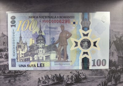 Romania 100 Lei 2024 King Carol I Pick 127 In Folder | eBay
