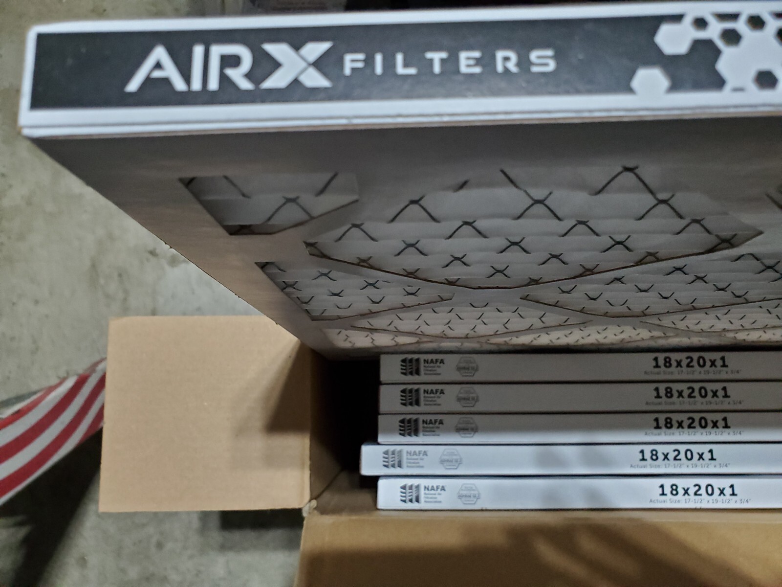 AIRx HEALTH MERV 13 18x20x1 Pleated Air Conditioner Furnace Filters