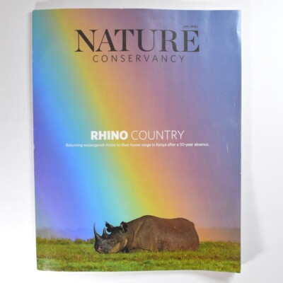 Nature Conservancy Magazine - Issue 2, Summer 2025 - Rhino Country VERY GOOD