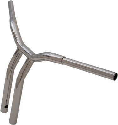 LA Choppers 1 1/4'' Welded Kage Fighter T-Bars 14'' Chrome LA-7338-14 0601-4942