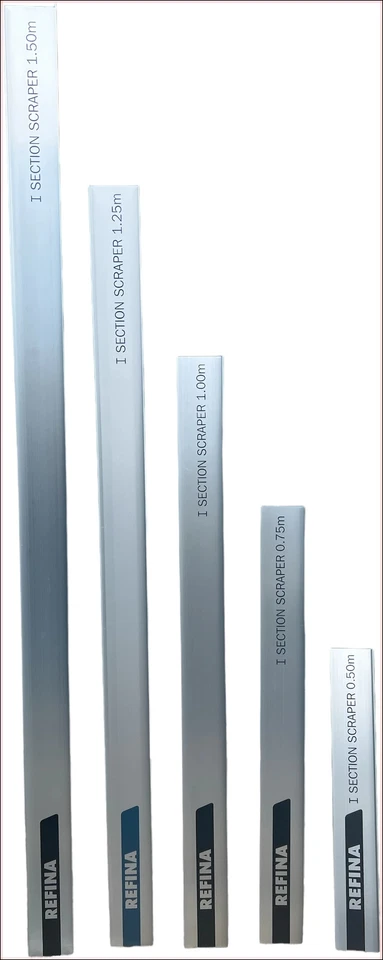 Render Scraper IBar Refina H Profile Refina scraping Stucco I section Aluminium
