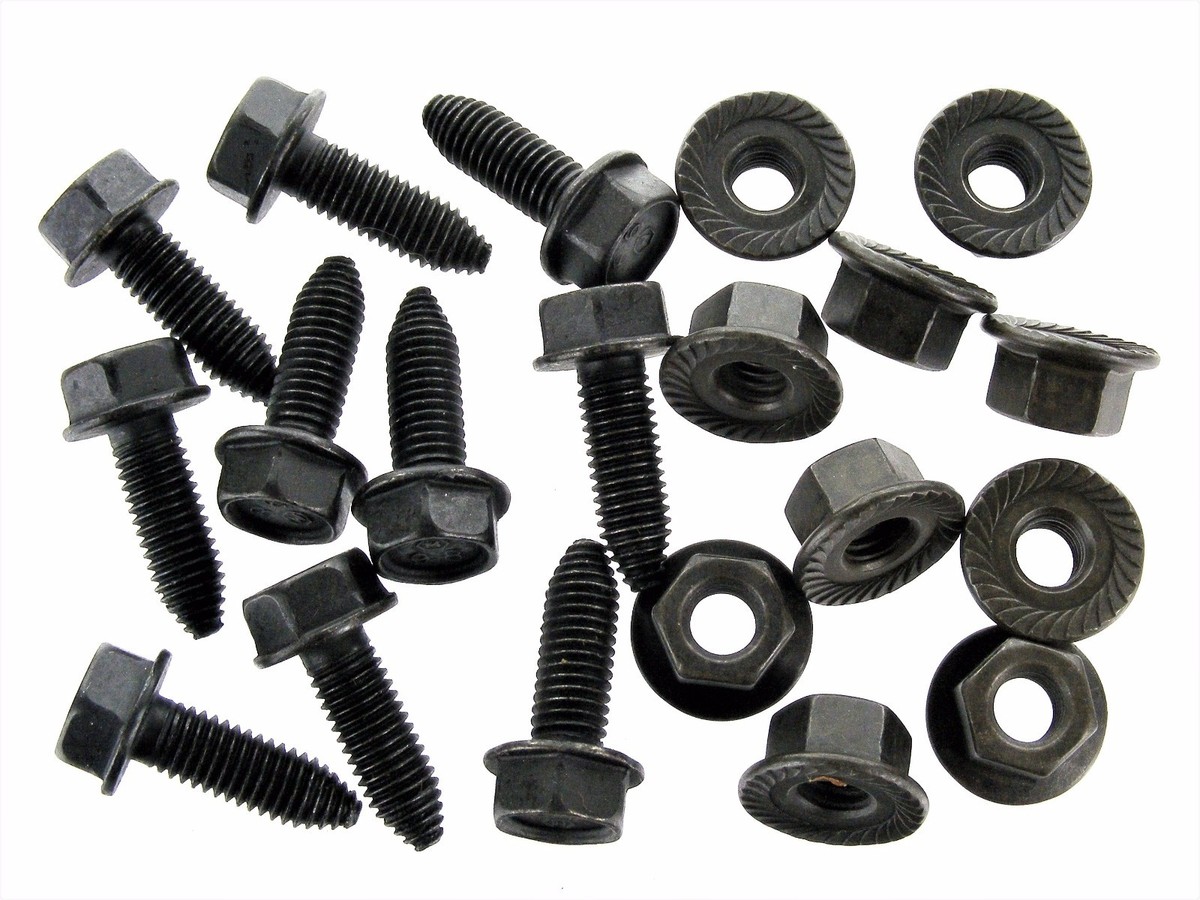 nanash1 Honda Body Bolts & Flange Nuts- M8-1.25 x 25mm- 13mm Hex