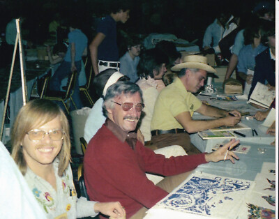 STAN LEE & JACK KIRBY -- 3 photos from 1975 Miamicon comic book convention