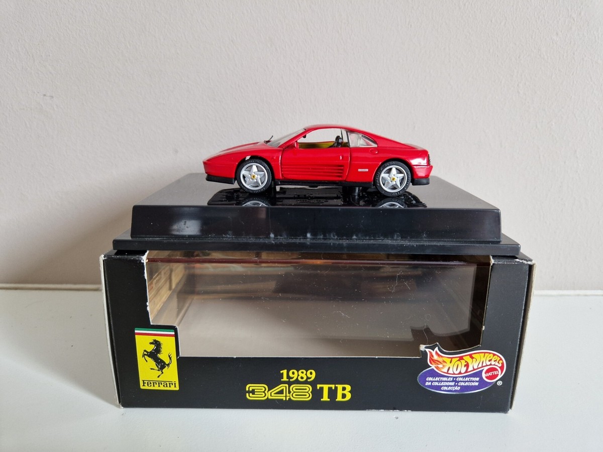 【未使用】Hot Wheels Ferrari 348 TB のミニカー Hot Wheels 1/43 Ferrari 348 TB - Red - 1989 - 22174 | eBay