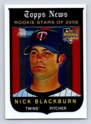2008 Topps Heritage High Numbers Chrome #C226 Nick Blackburn 115/1959