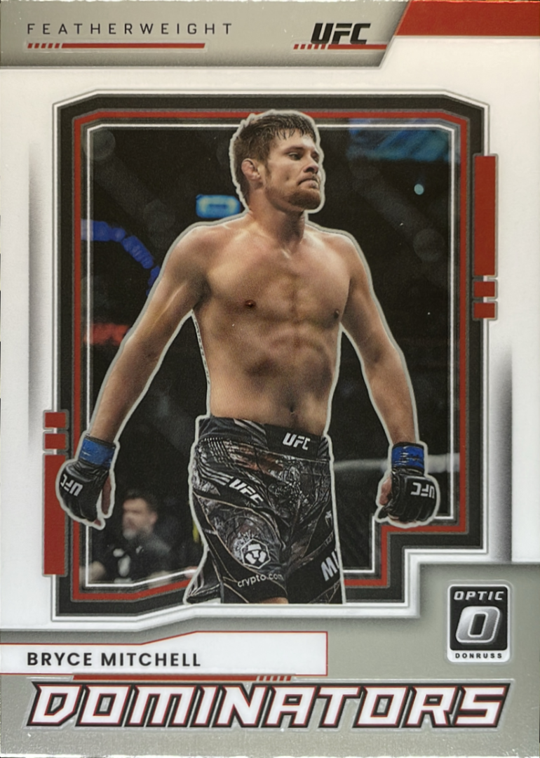 2022 Panini Donruss Optic UFC Bryce Mitchell Dominators #7