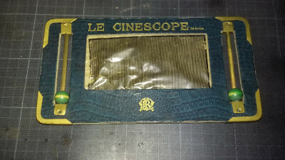 DAS CINESCOPE Vorkino KAMERA, UM DINGE IN BEWEGUNG ZU SEHEN