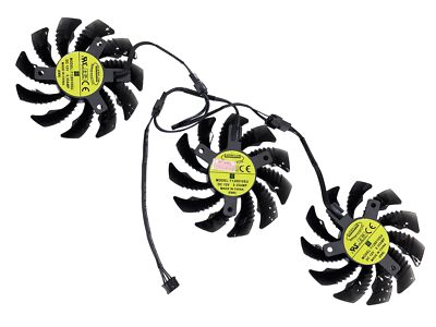Lüfter kühler Fan T128010SU 78mm für Gigabyte GTX 1070Ti 1080 Ti Aorus 8Gb Rock