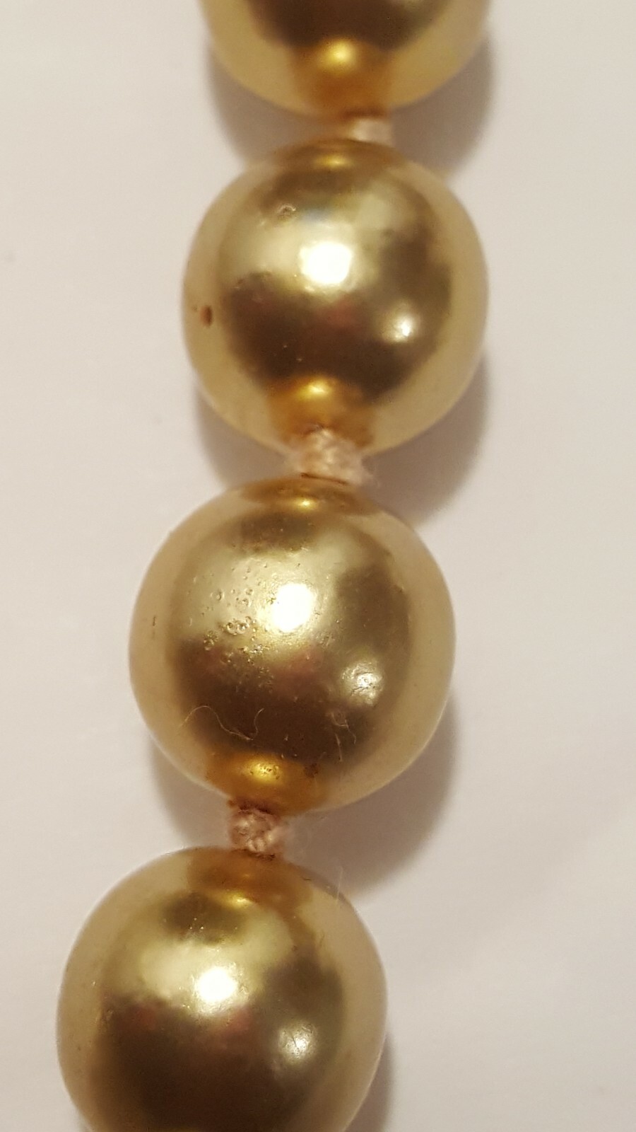 Vintage KJL Necklace Kenneth Jay Lane Gold Faux P… - image 4