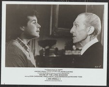 DESI ARNAZ JR PETER CUSHING in @Col House Of The Long Shadows '82 PROFILES