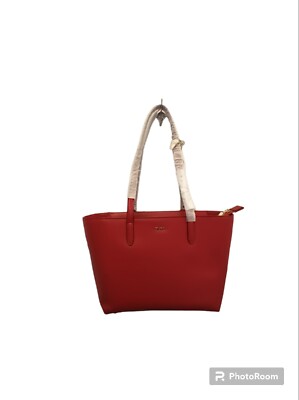 DKNY Bryant Medium Tote Handbag Red