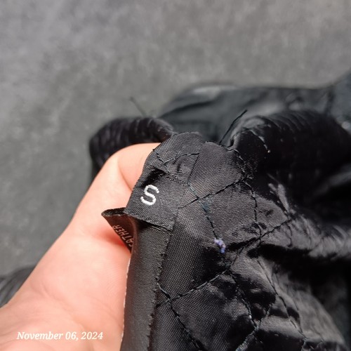 Winlit New York Leather Jacket Women Small Black Mid Length Quilted Lining - Picture 11 of 11