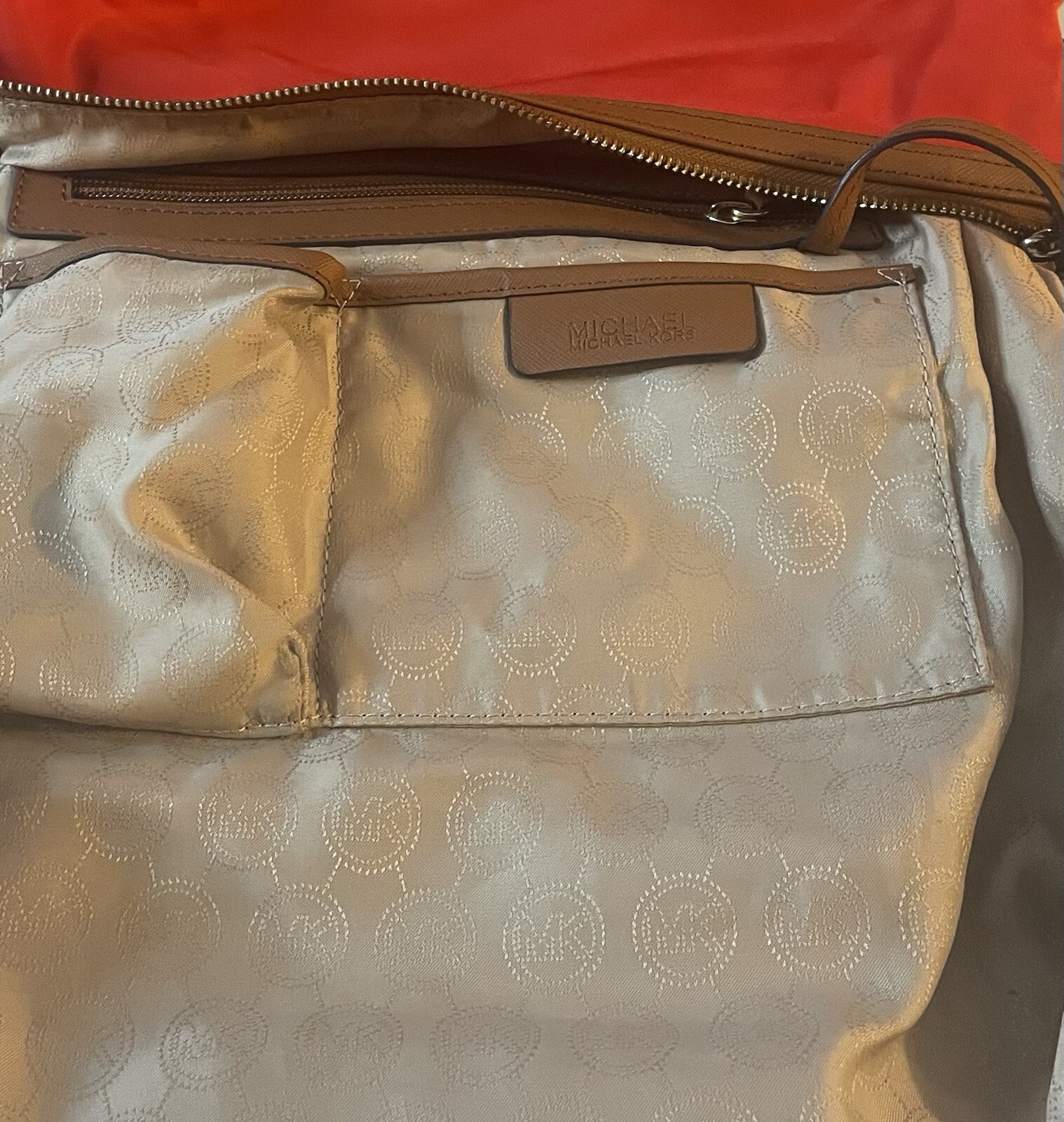 Authentic Michael Kors Purse!!! #0106 Bold Red Or… - image 4