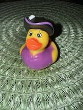 Buccaneer Rubber Duck Jeep Bath Play Office Collectable Toy 2 Yellow Purple
