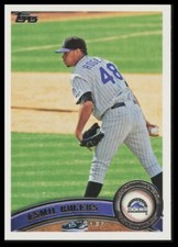 2011 Topps #377 Esmil Rogers Colorado Rockies