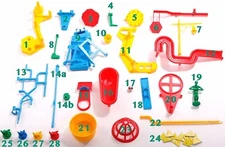 Mouse Trap Game Individual Replacement Pieces and Parts MB 2005 You Pick