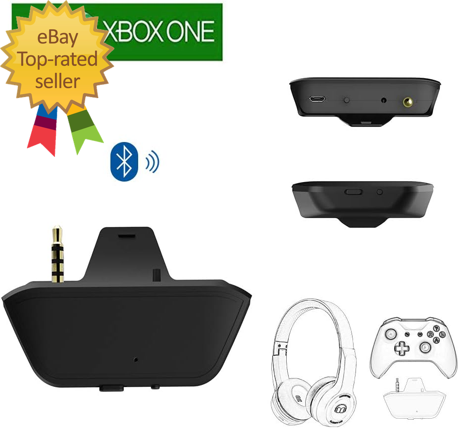 Uberwith Bluetooth Wireless Headphone Adapter Xbox One Bluetooth