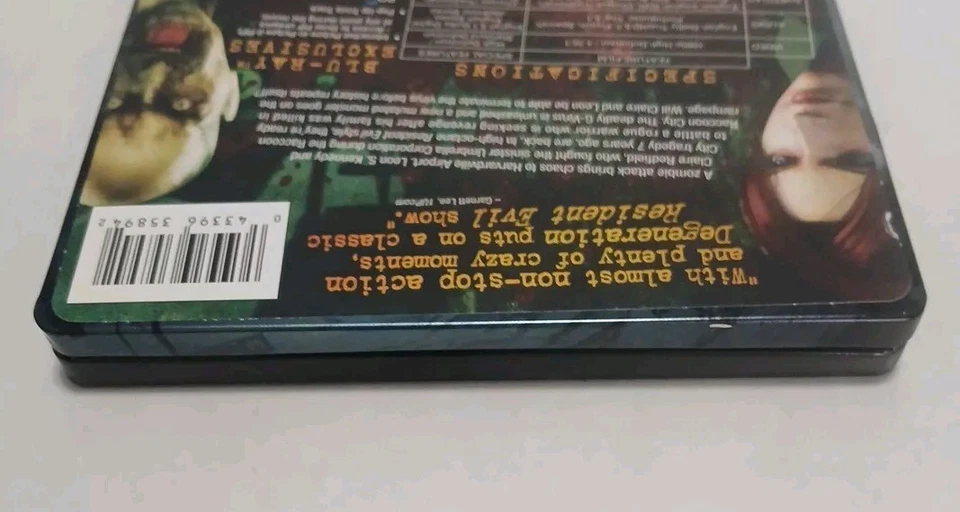 Resident Evil Degeneration -  Blu Ray Steelbook Walmart Exclusive  - Image 4 of 4