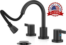 Llave De Agua Para Con Rociador Extraible Grifos Fregadero Lavamanos Ba o NUEVO.