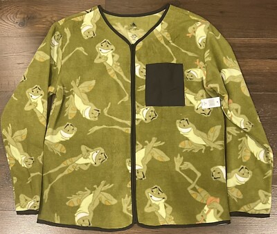 NEW with TAGS Disney Princess And The Frog Soft Jacket Adult