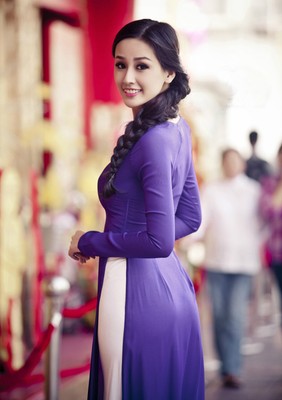 ao dai ebay