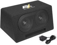 Esx Dbx Dual Aktiv-Reflexbox Subwoofer Bass GehäUse DBX-206A